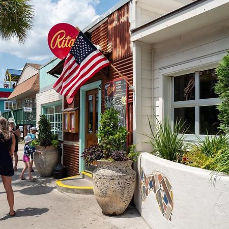 The Folly Feeling 1 Block To Beach Folly Beach Bagian luar foto